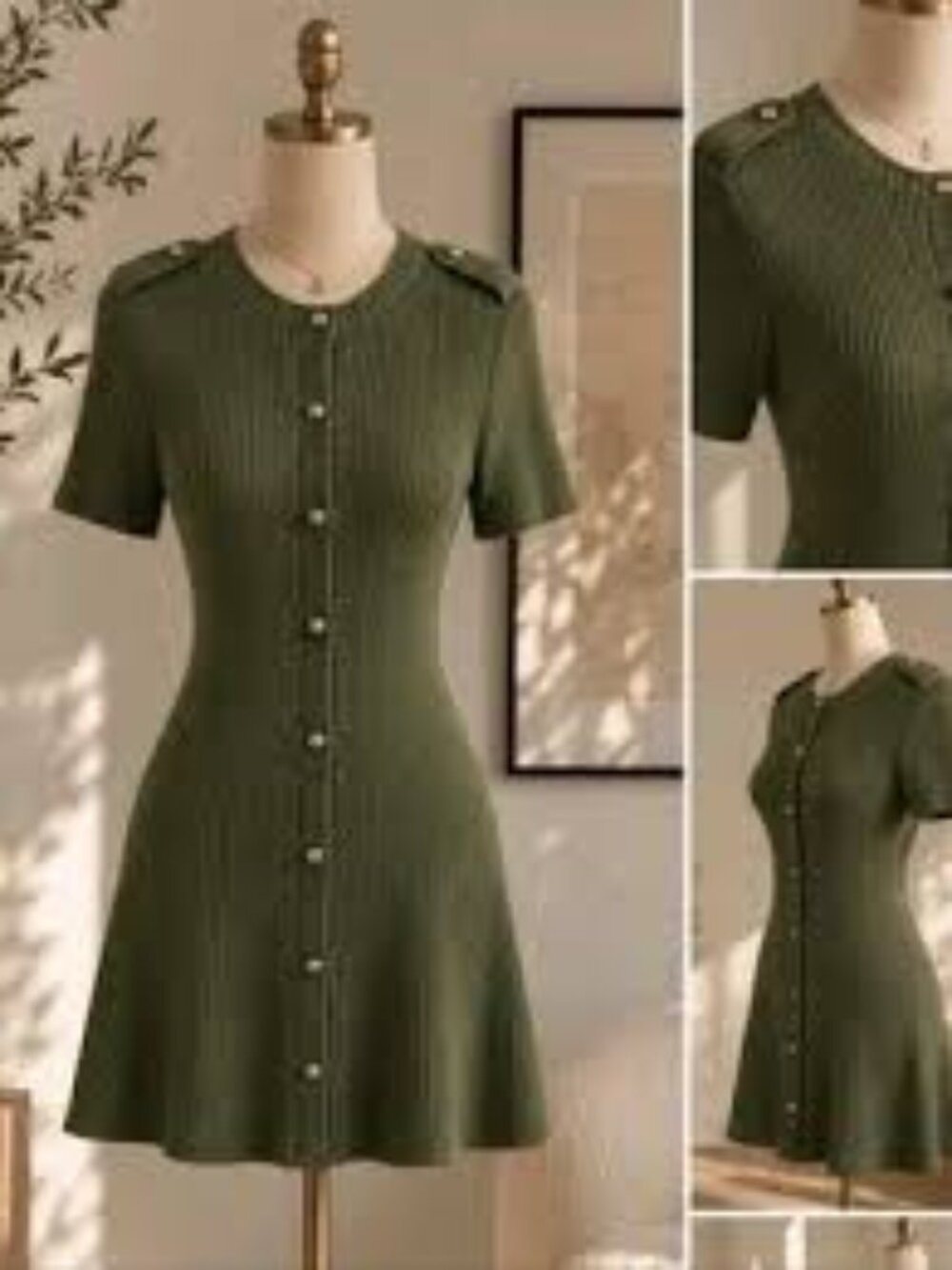 NWT- French Connection Women's Mini Sweater Dress